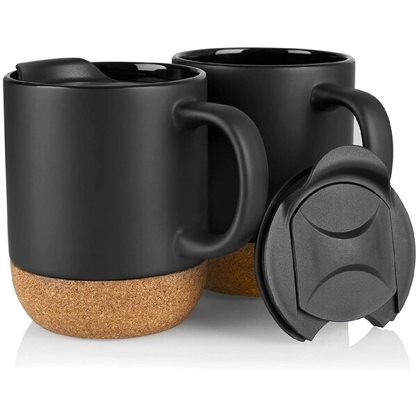 Glass Coffee Cup Mug Clear Set Ware Libbey Tea Water Box Of 6 Home 15-1/2-Ounce 