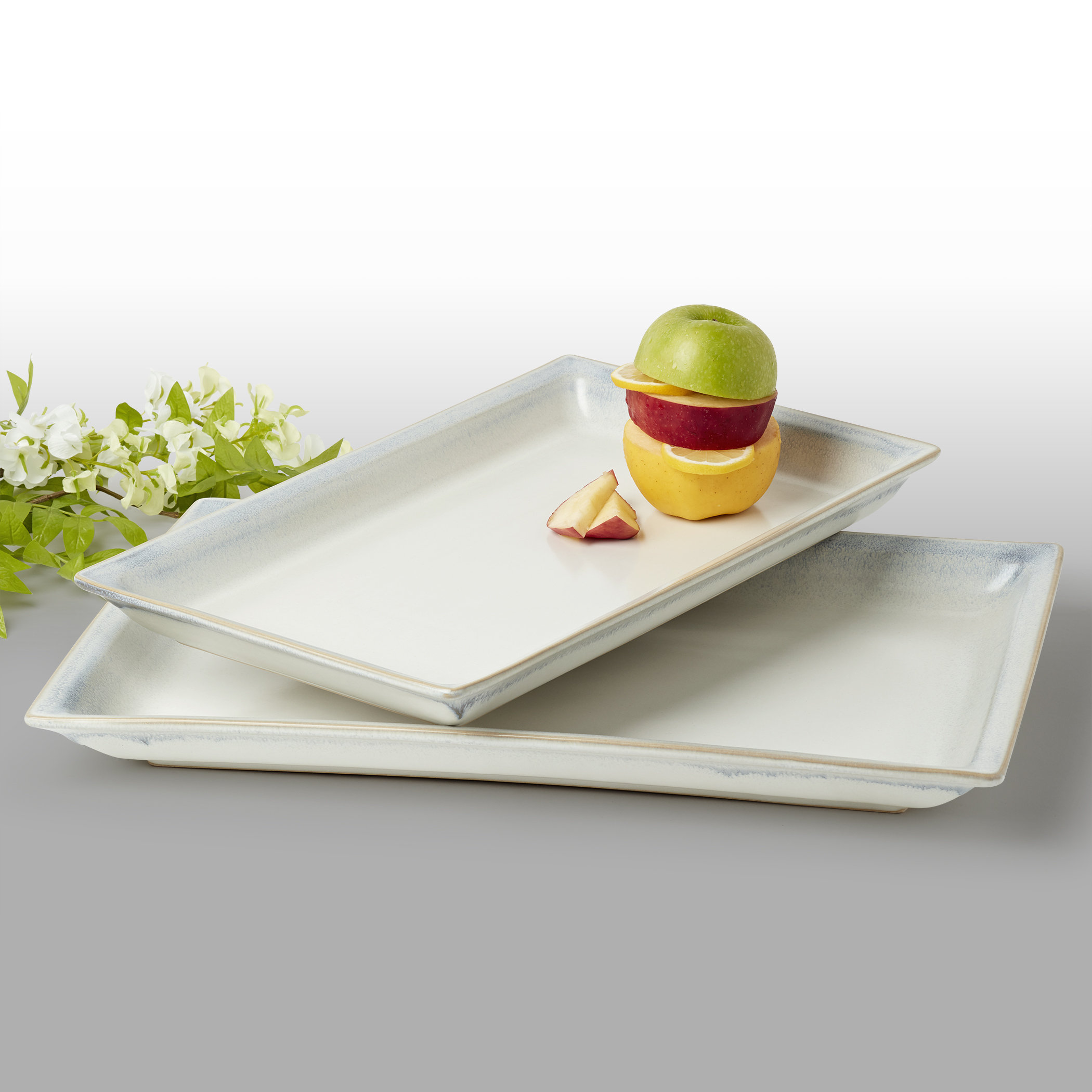 Tabletops Gallery Hudson Rectangular Platter Wayfair