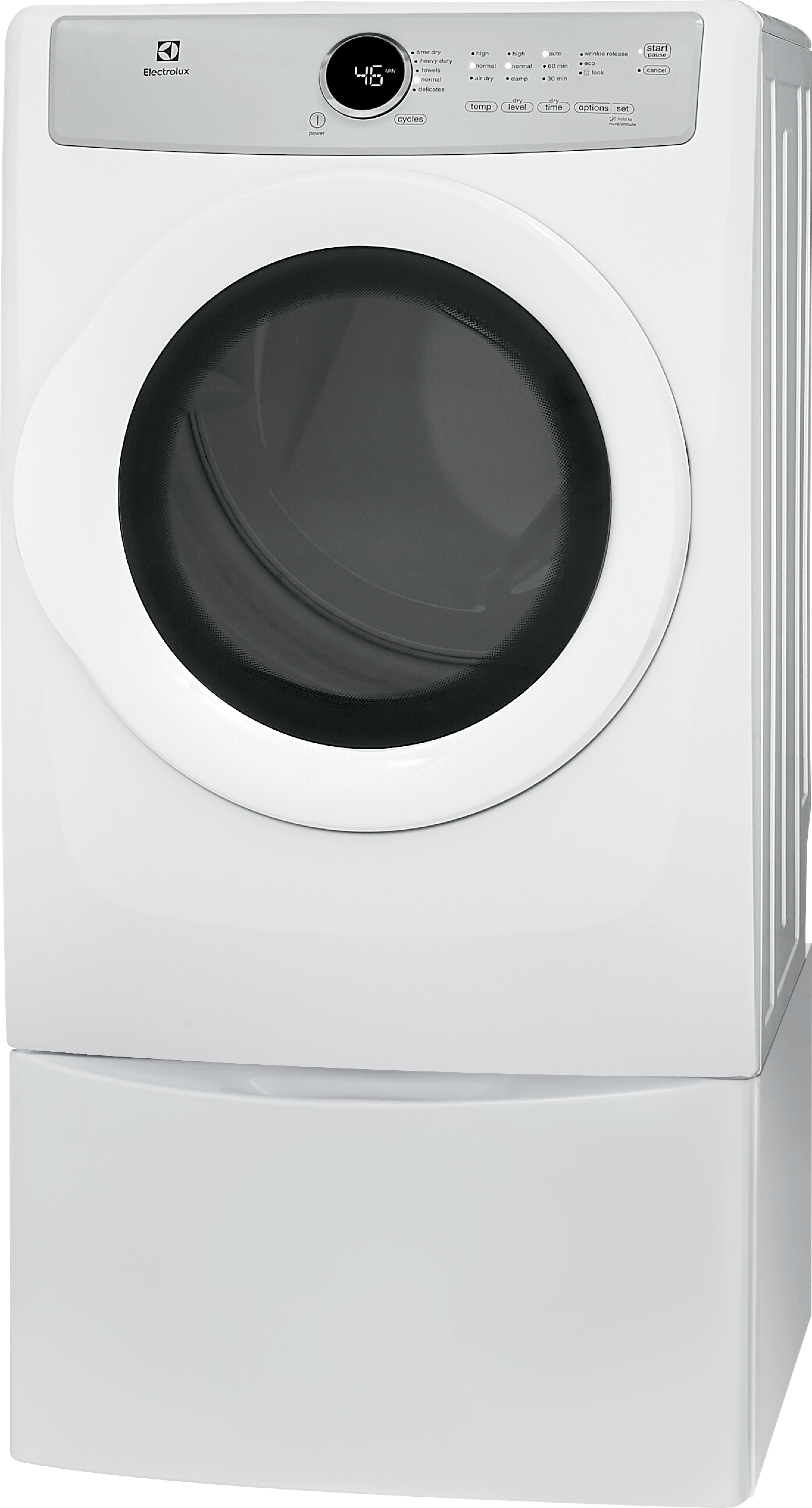 Electrolux 8 Cubic Feet Gas Stackable Dryer in White Wayfair