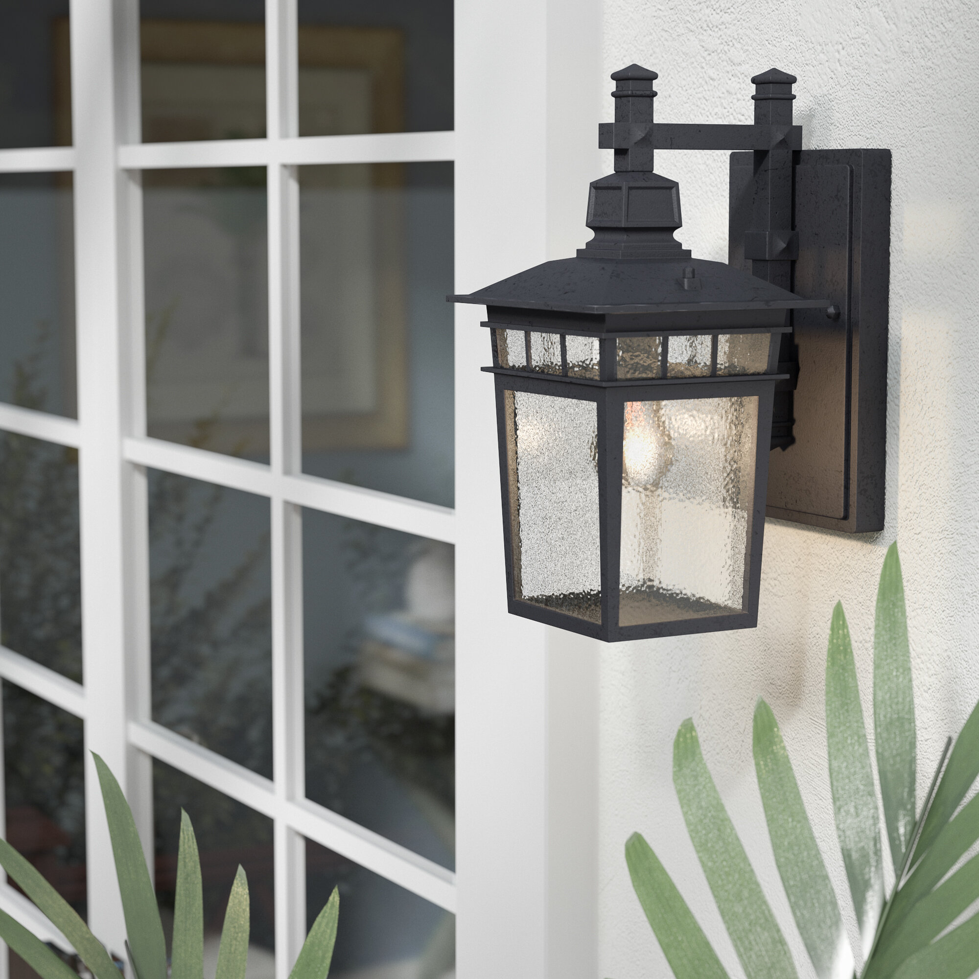 Front Porch Outdoor Wall Lantern Light Fixture Exterior Lighting Wall  Mounted Garten & Terrasse LA1860178