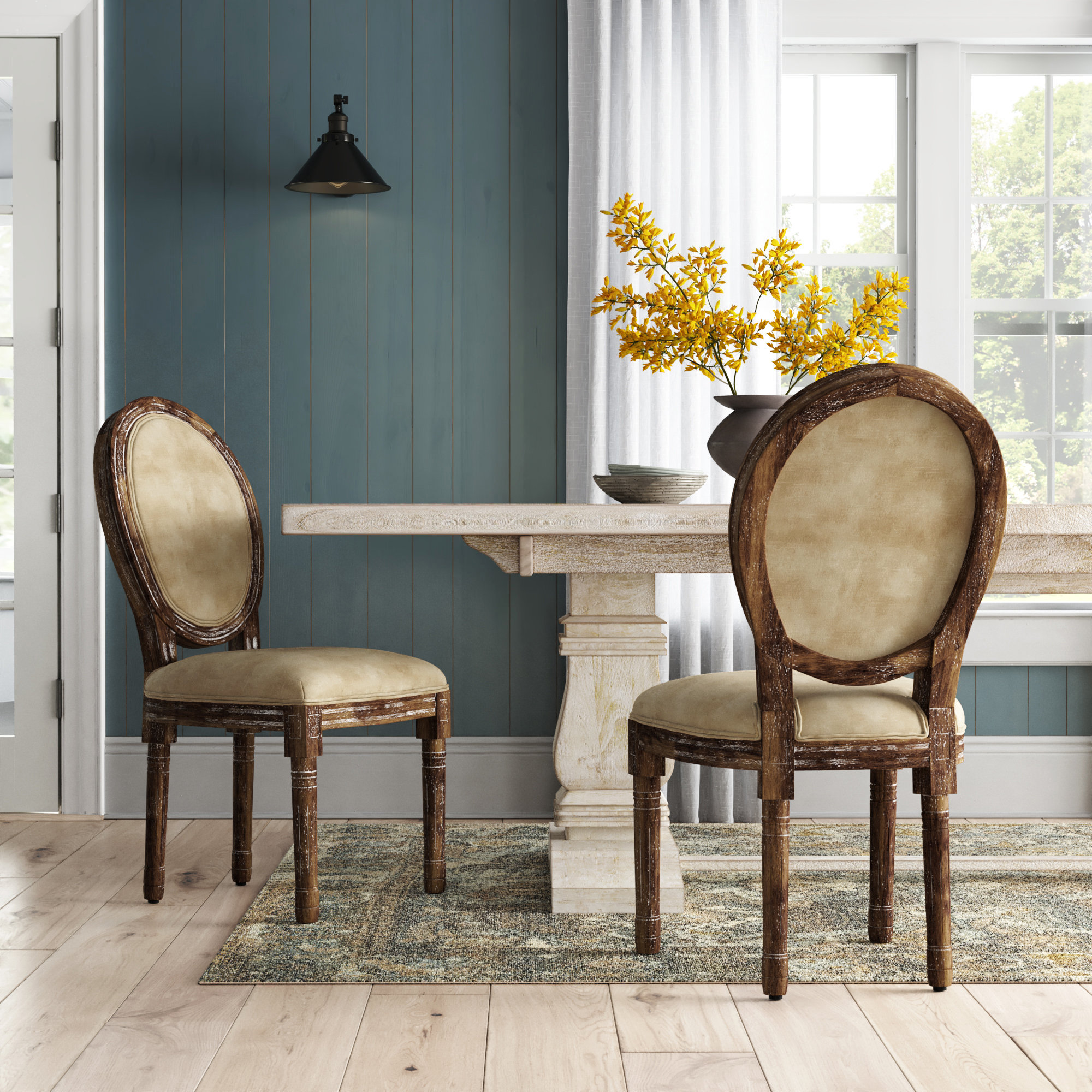 Laurel Foundry Modern Farmhouse Wittig Solid Wood Side Chair & Reviews |  Wayfair