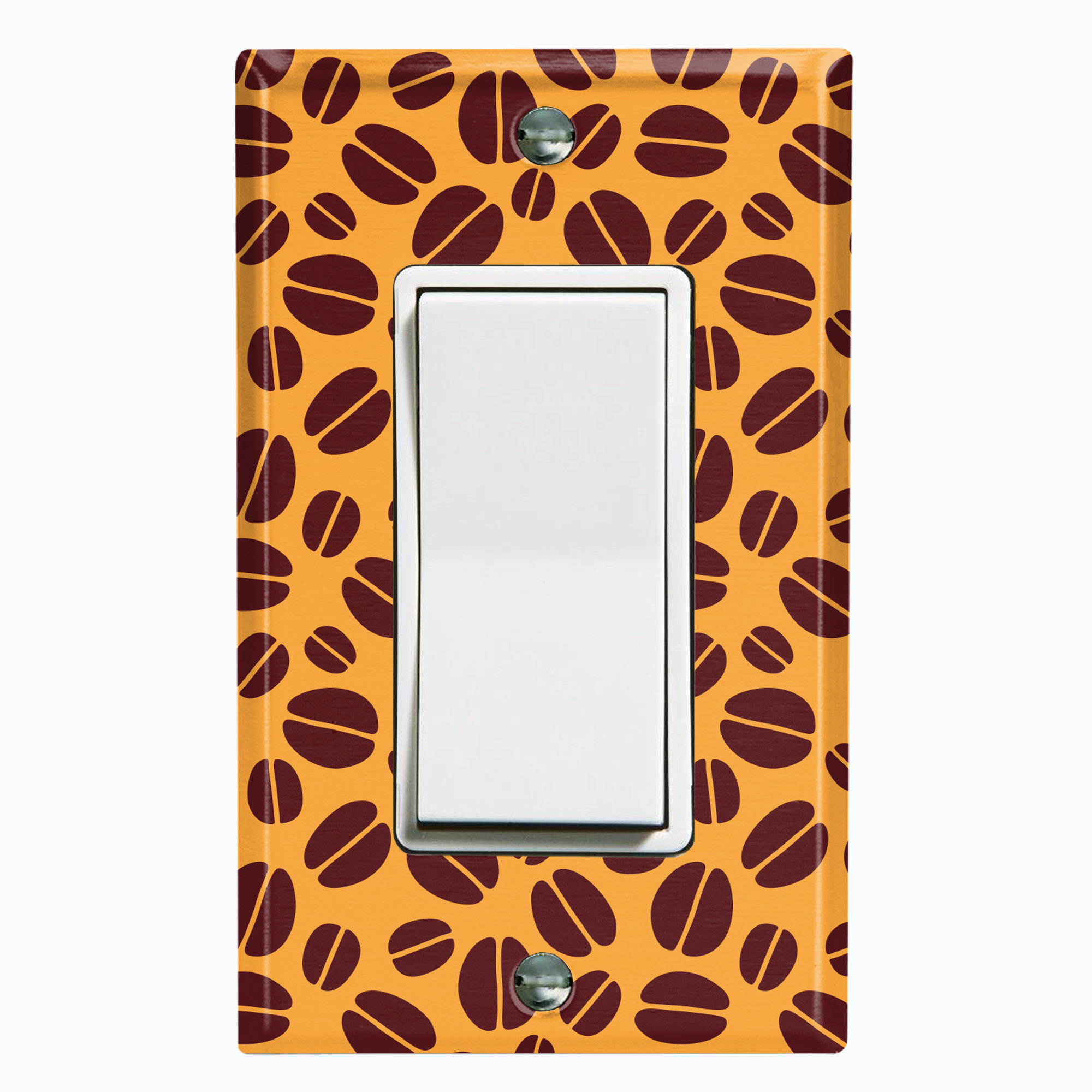 WorldAcc Coffee Beans Decorator Wall Plate Wayfair