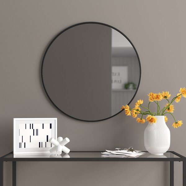 新作入荷!!】Southbeach Collection Wall Mirror Mounted 2X M Diameter Inch Make-Up  with 浴室、浴槽、洗面所