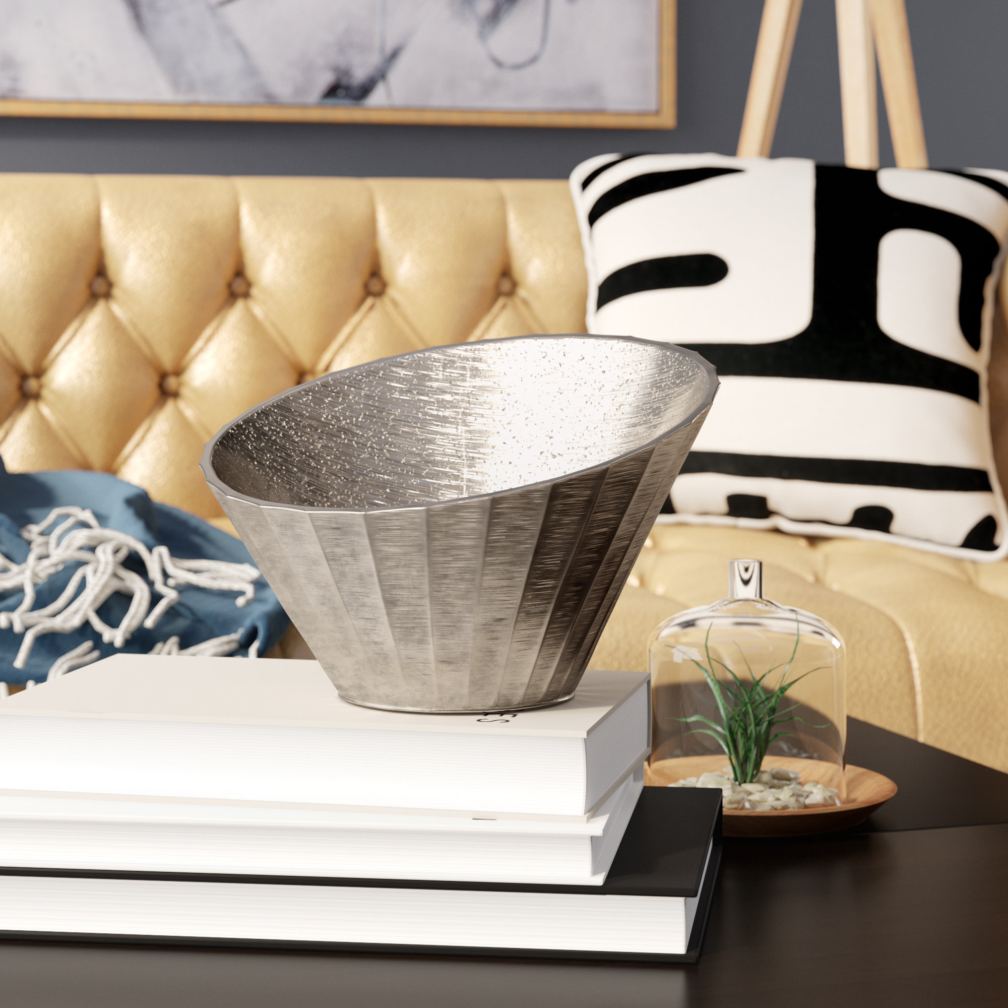Wrought Studio Aluminum Decorative Bowl & Reviews Wayfair
