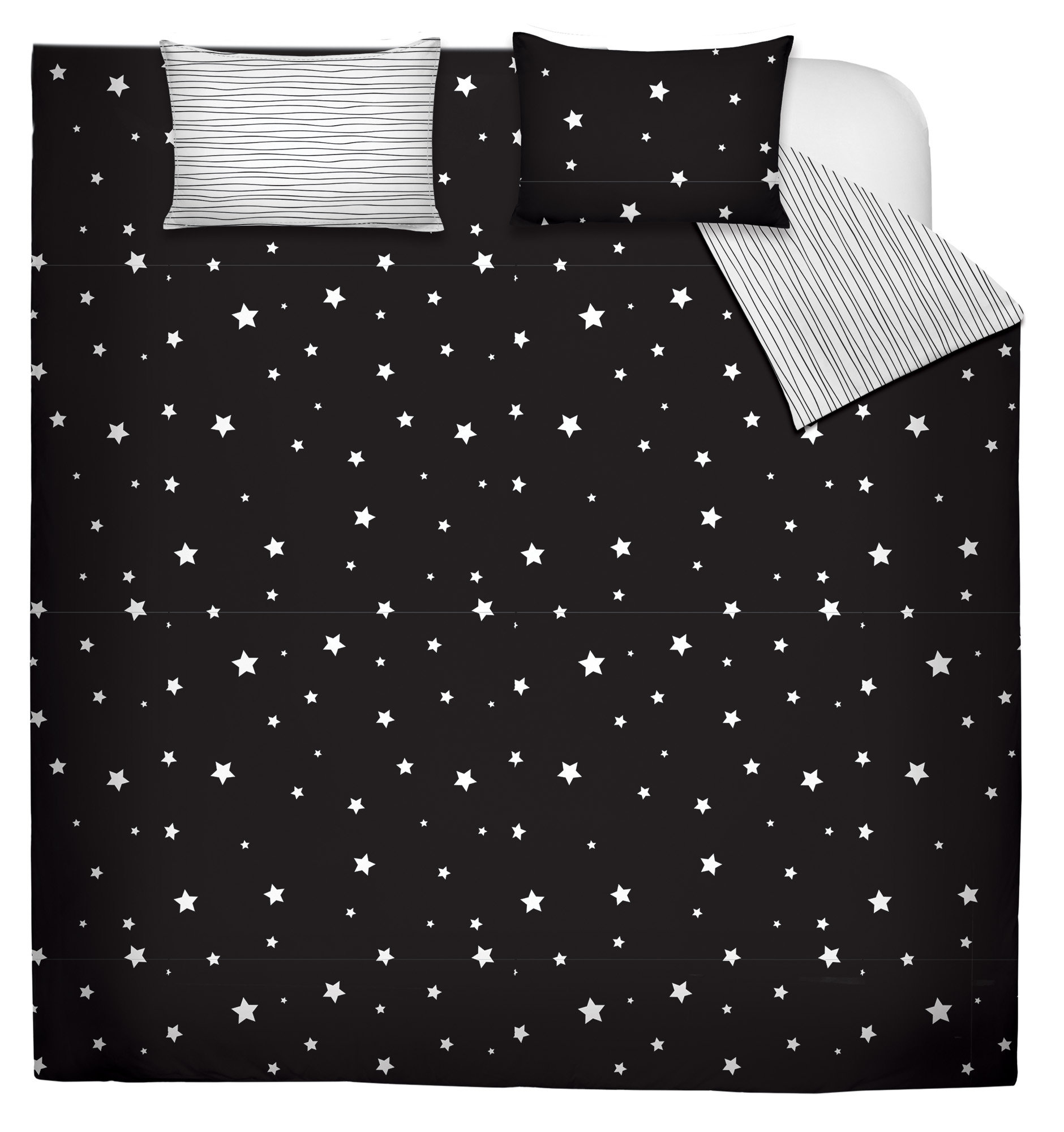 Microfiber Reversible Comforter Set 