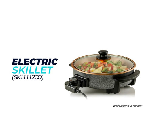 ovente electric skillet portable