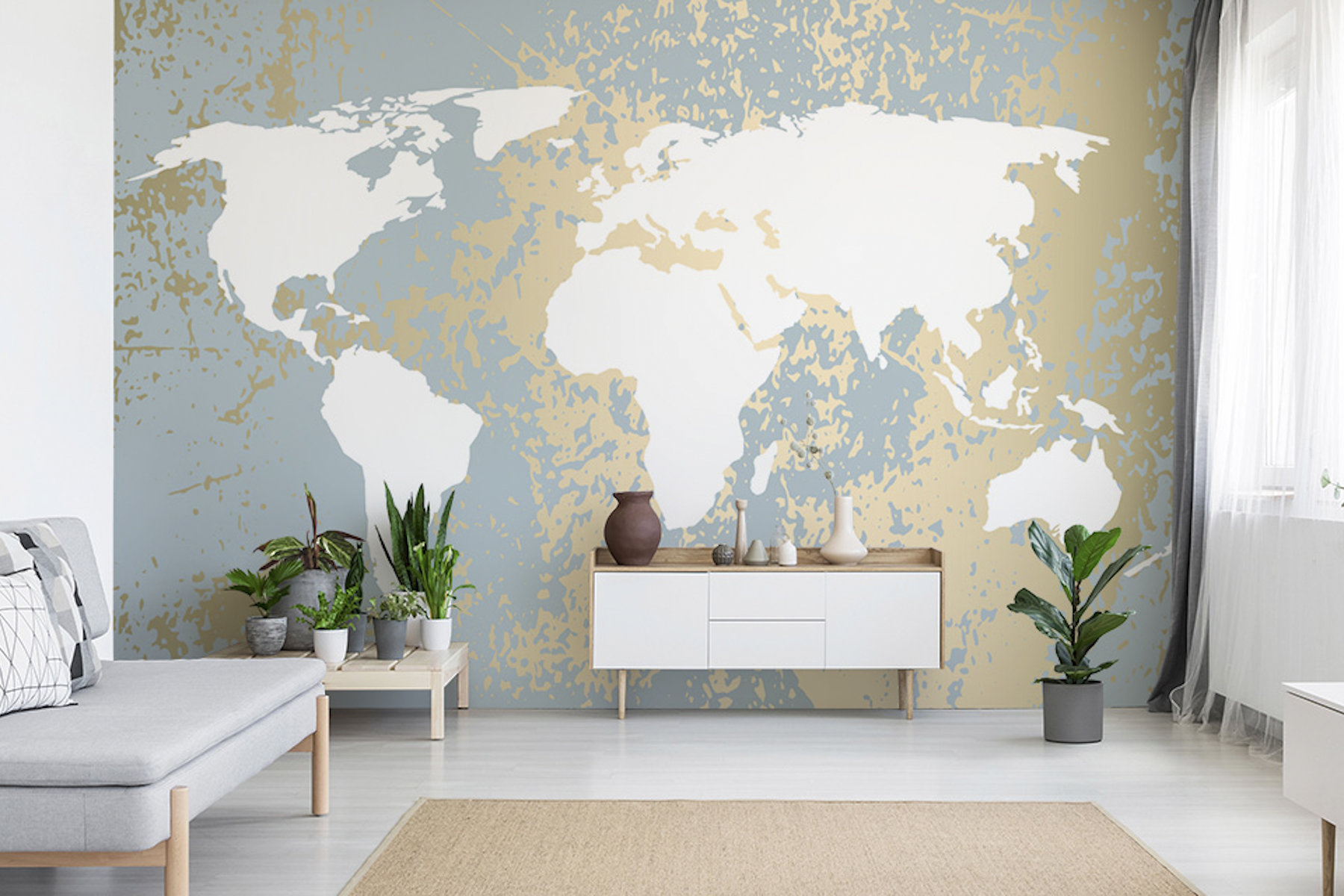 17 Stories Bjørg Frosted Finish Paste the Wall Mural Wayfair.co.uk