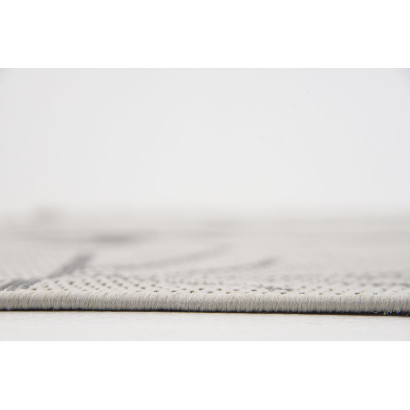 Ebern Designs Alviso Performance Light Gray Rug & Reviews | Wayfair