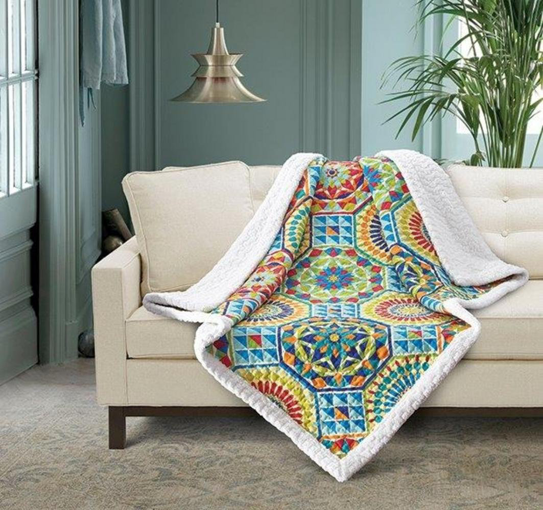 Winston Porter Aghan Quilted Throw Blanket Wayfair