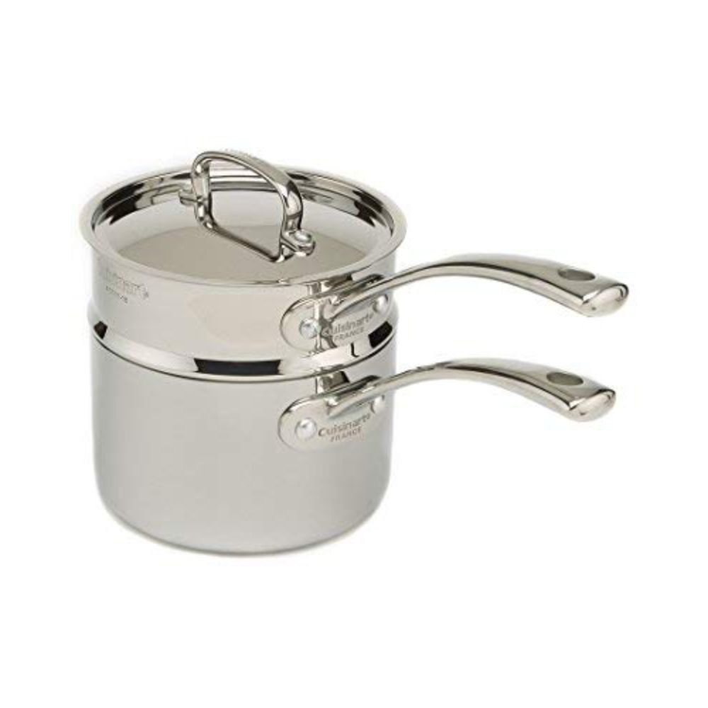 Cuisinart 3 qt. Stainless Steel Double Boiler with Lid & Reviews Wayfair