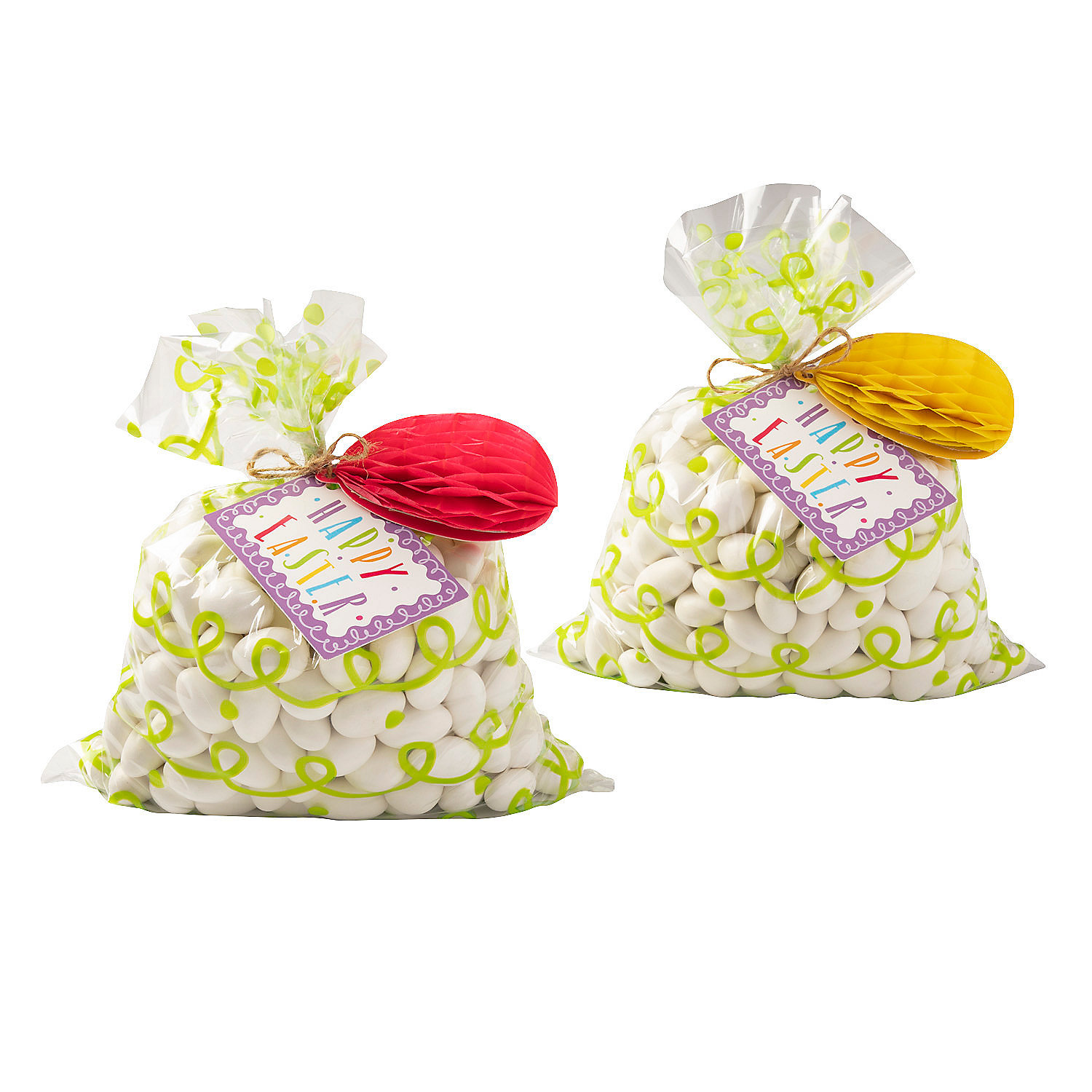 Oriental Trading Company 12 Piece Easter Treat Cellophane Gift Bags