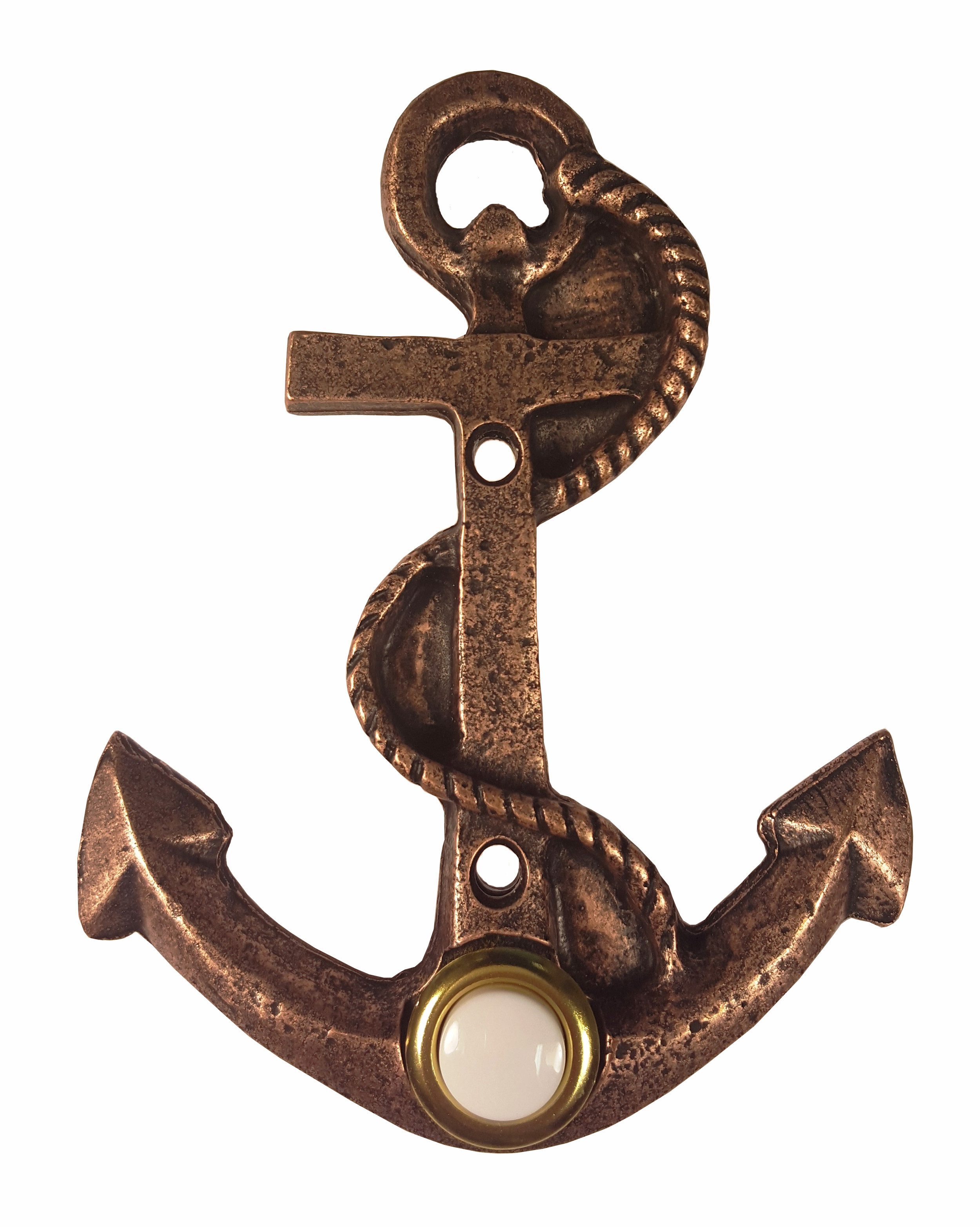 Longshore Tides Anchor Door Bell Push Button & Reviews Wayfair