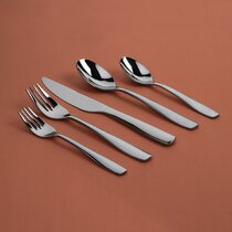 3 Piece Serving Set Cruise Pattern Gourmet Settings 18/10 Glossy Stainless 