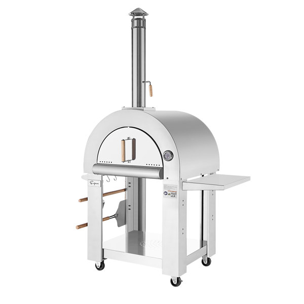 Photo inspiration: Visual Reference: Empava Stainless Steel Freestanding Wood Fired Pizza Oven Reviews