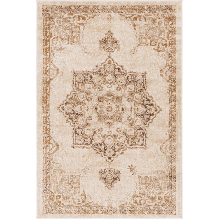 Blue Elephant Focus Beige Rug & Reviews | Wayfair.co.uk