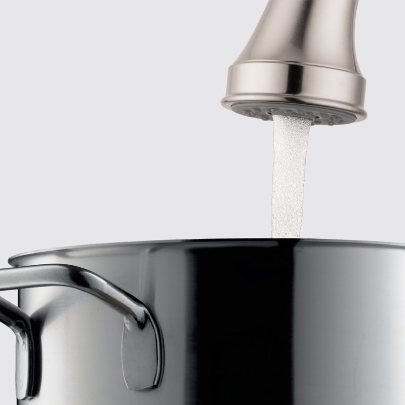 Hansgrohe Talis C Einloch-Wannenarmatur – Chrom, Mit 3/8″ Zulauf, Inkl. Pop-Up