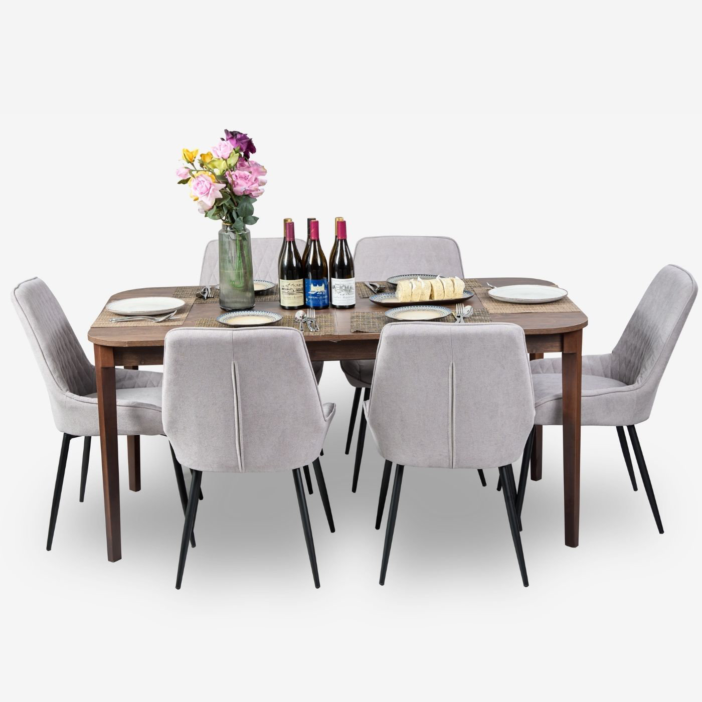 Latitude Run® Guiterrez Rectangle Butterfly Leaf Expandable Dining