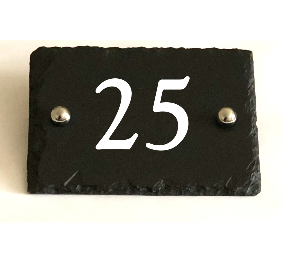 Garten Living 1-reihiges Adressschild Josia