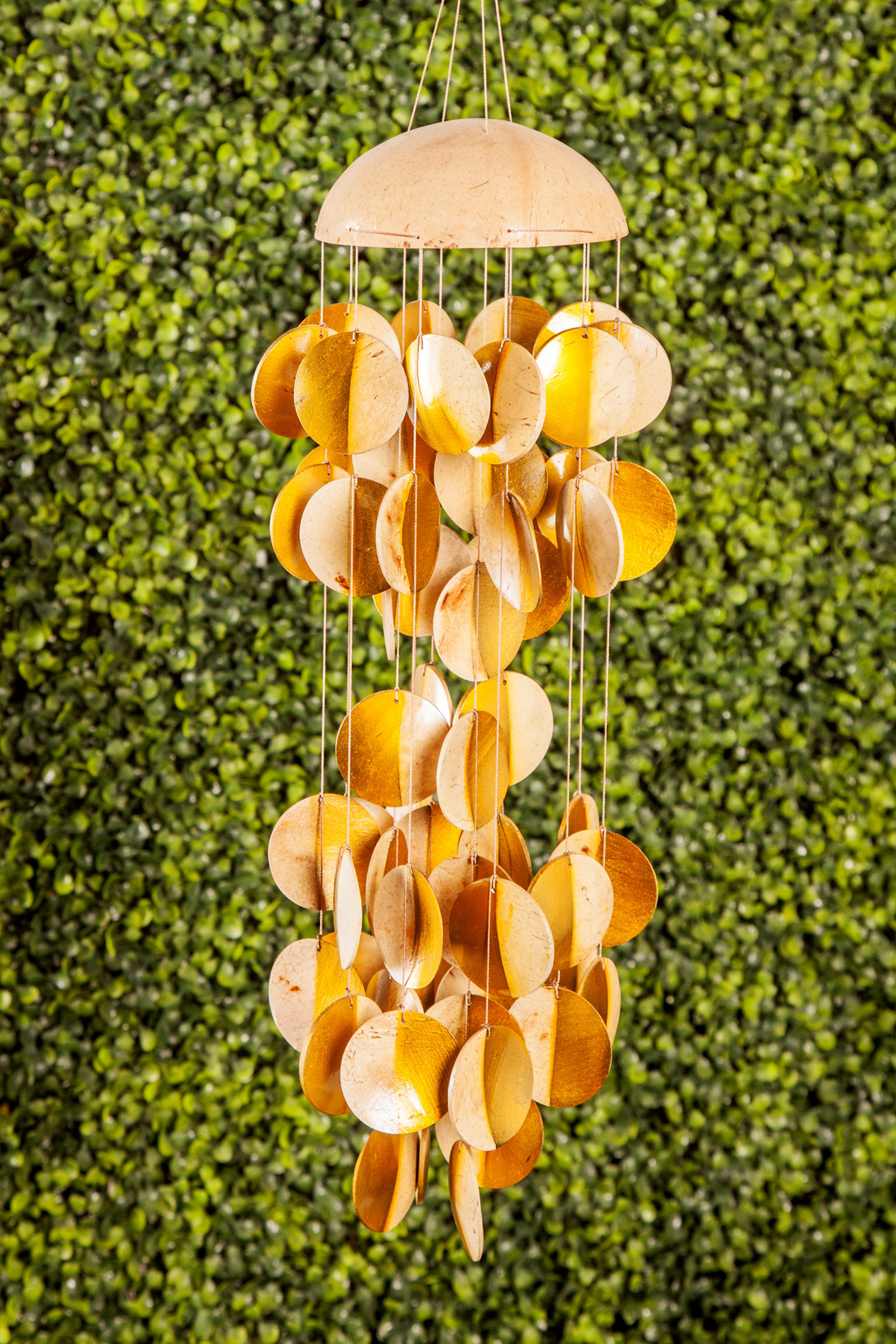 Bay Isle Home Coconut Shell Wind Chime & Reviews Wayfair