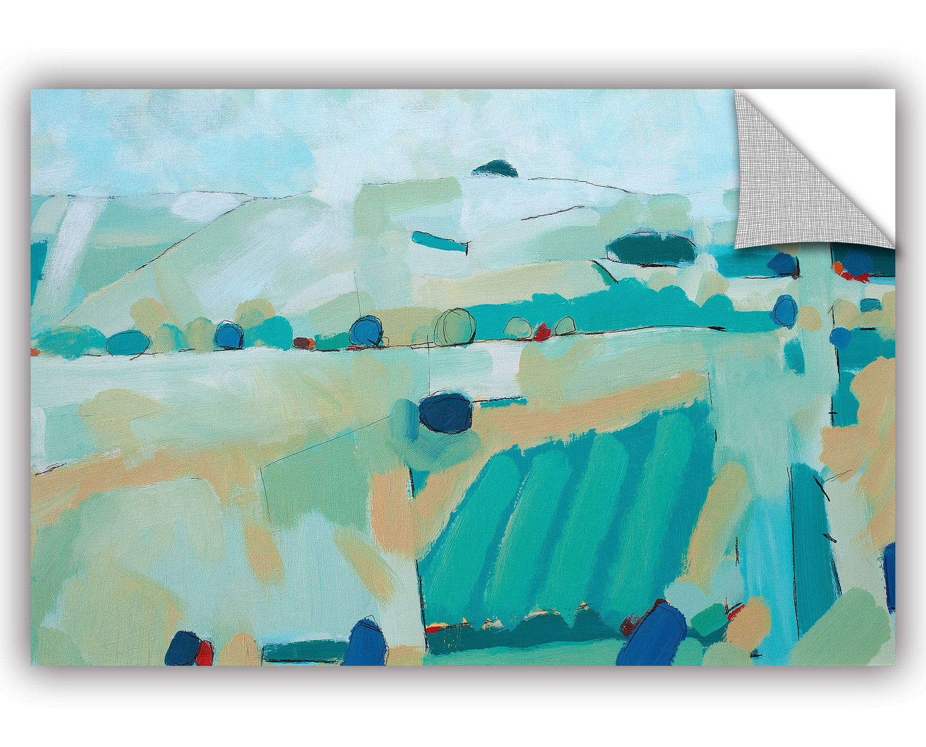 ArtWall David Oconnor Down the Wylye Removable Wall Decal Wayfair