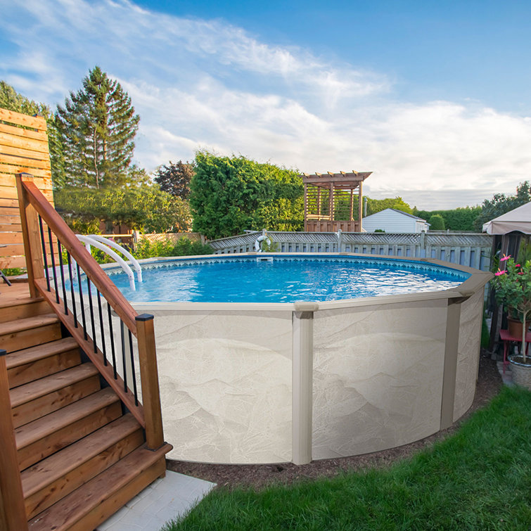 Above Ground Swimming Pool With Pump 