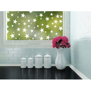 Stick Pretty Star Struck Privacy Window Film | Wayfair