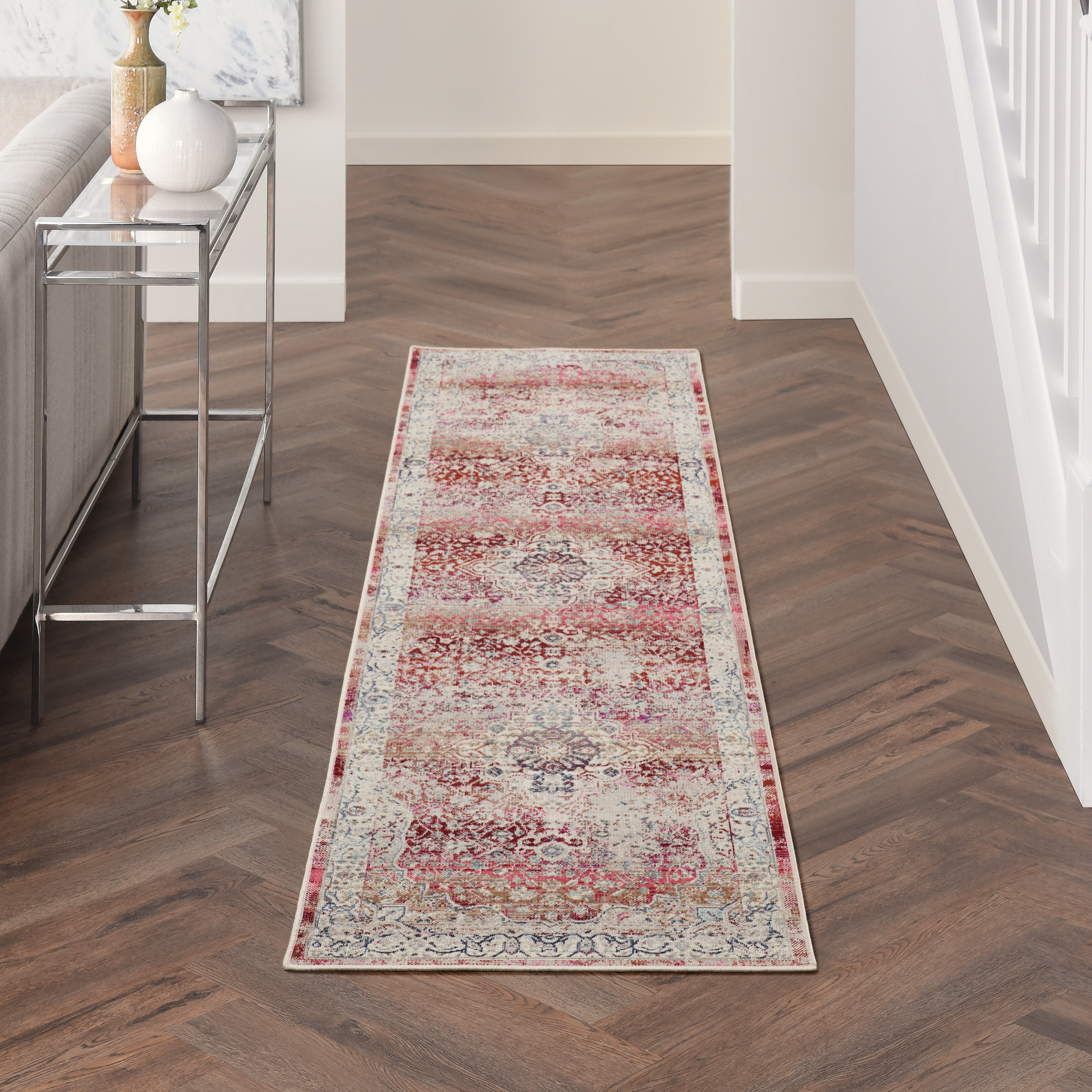 Latitude Vive Higden Tufted Pink/Grey Rug & Reviews Wayfair.co.uk