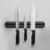 Home Basics 13.25" Stainless Steel Magnetic Knife Holder