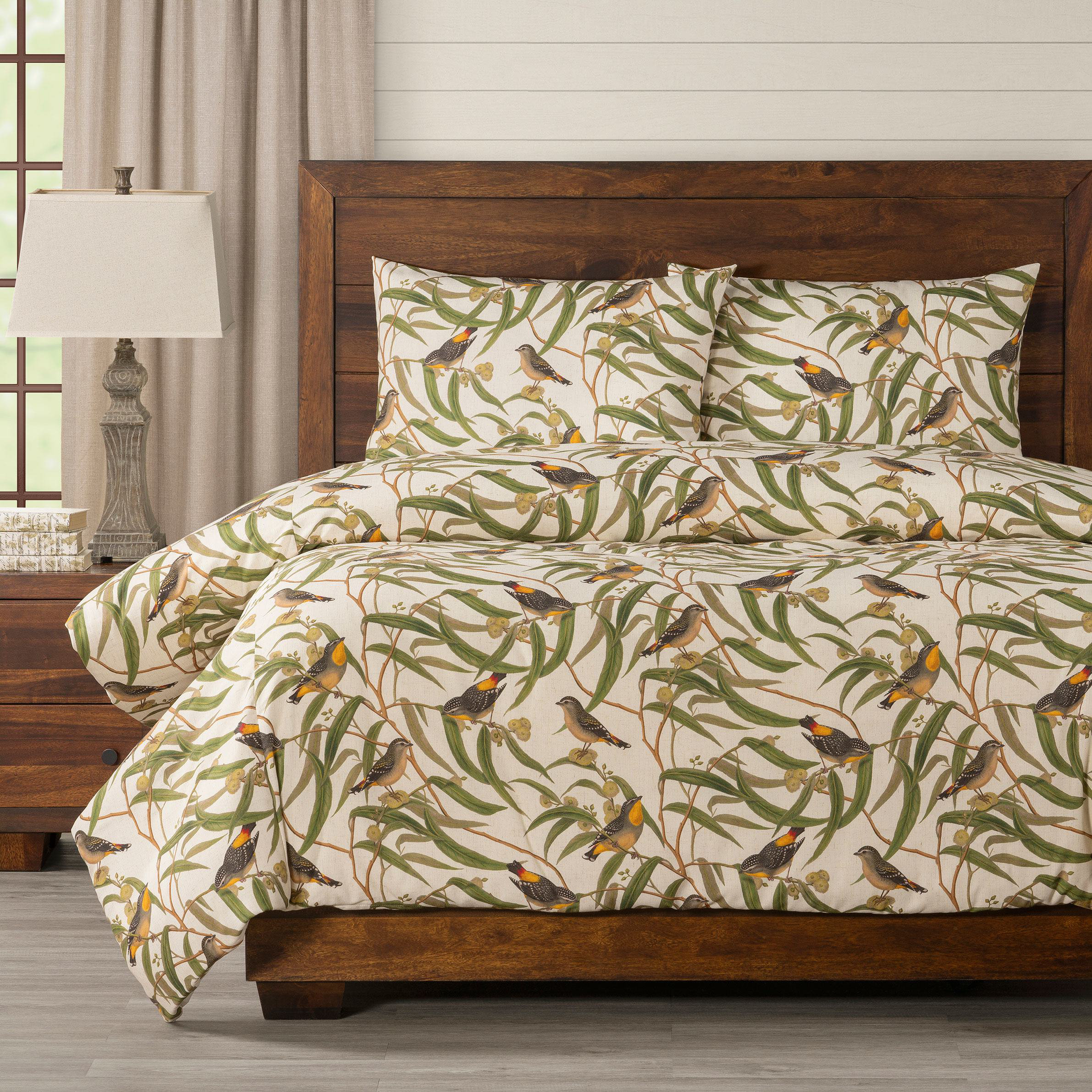 Smithsonian Bird Print Duvet Cover Set Wayfair