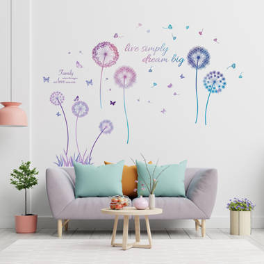 RoomMates Prisma Owls and Butterflies Peel And Stick Wall Decals 