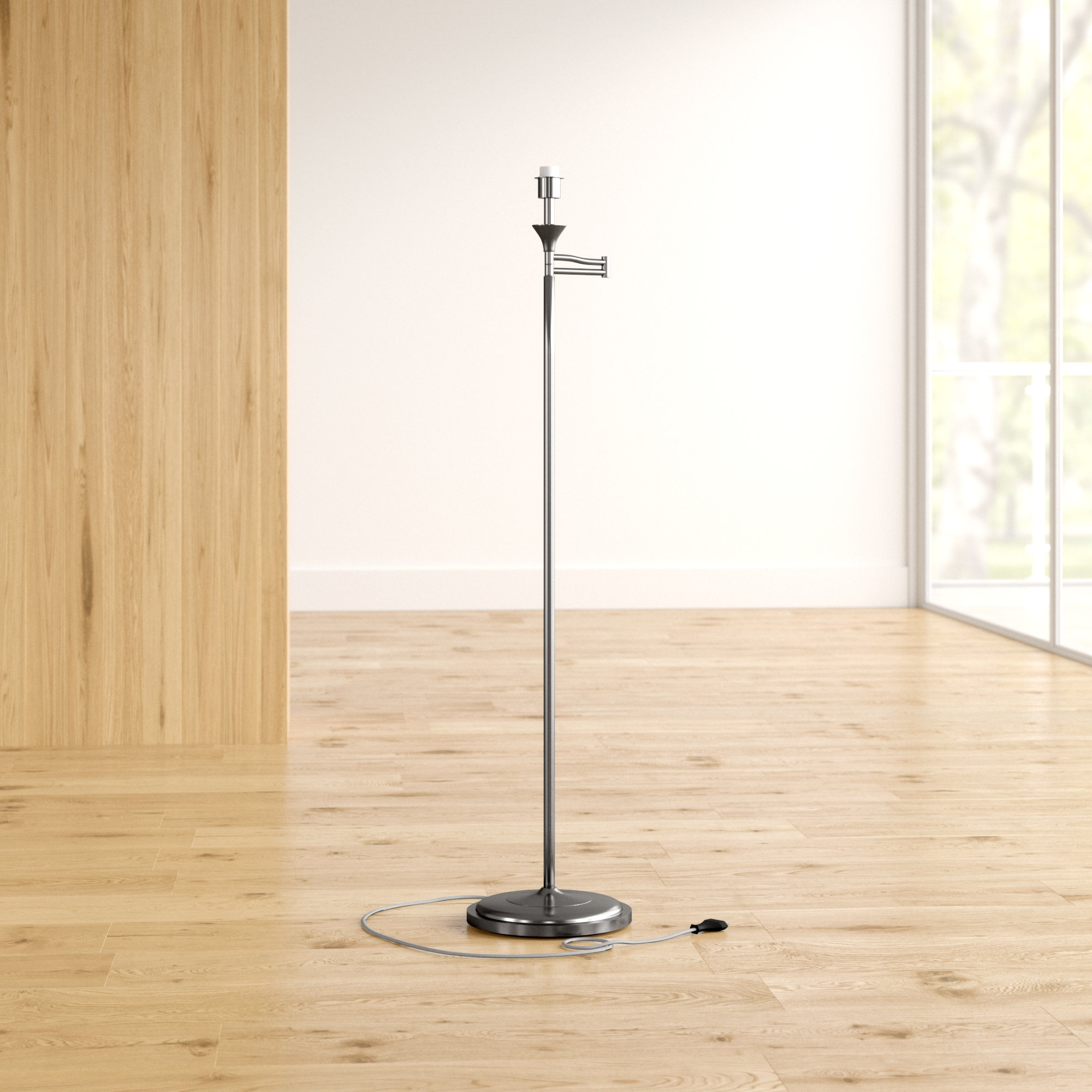 Zipcode Design Letitia 132cm Floor Swing Arm Lamp Base & Reviews ...