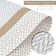 Melachi Vinyl Striped Rectangular Placemat
