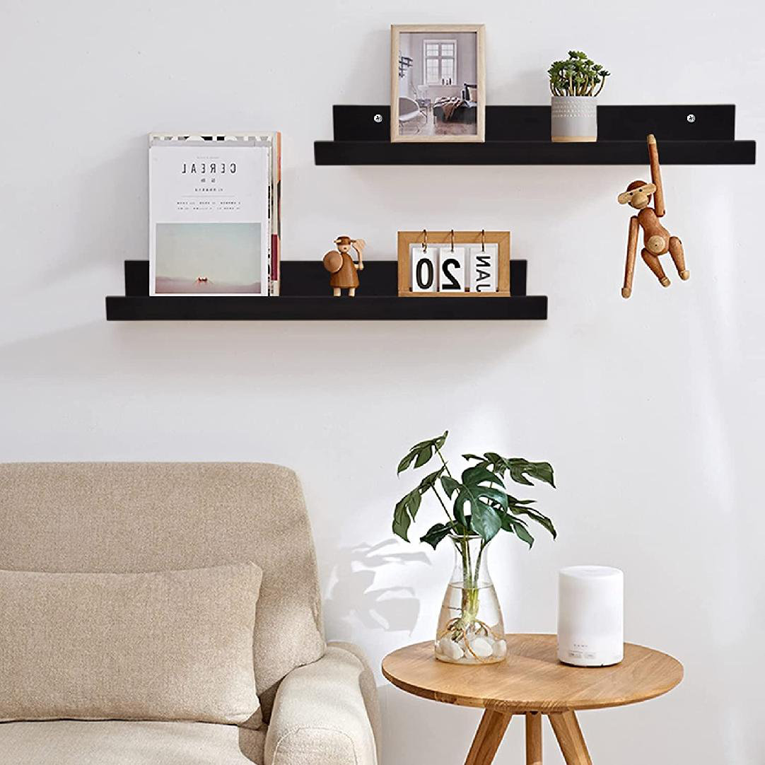 Latitude Run® 2 Piece Picture Ledge Wall Shelf Wayfair