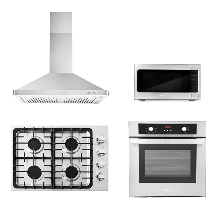 built in cooktop and oven