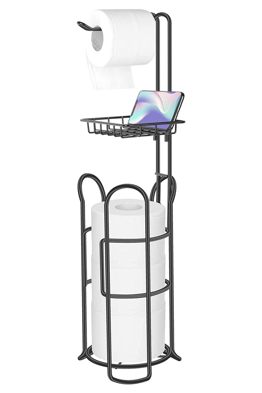 Fish hunter Free Standing Toilet Paper Holder Wayfair