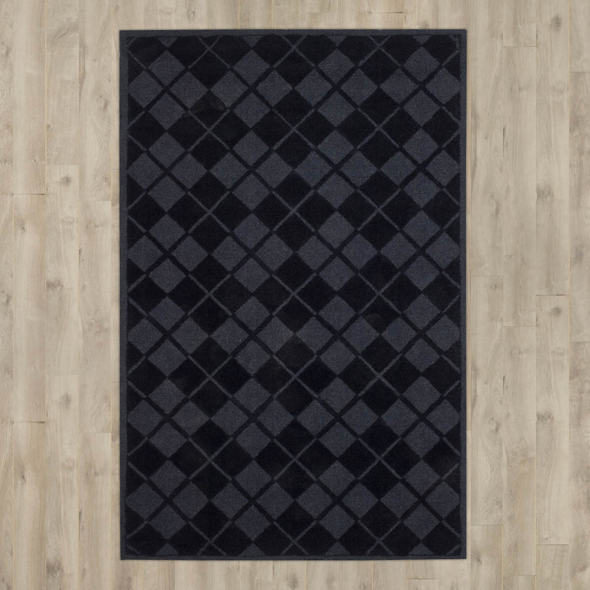 Martha Stewart Rugs Argyle Geometric Handmade Tufted Wool Wrought Iron
