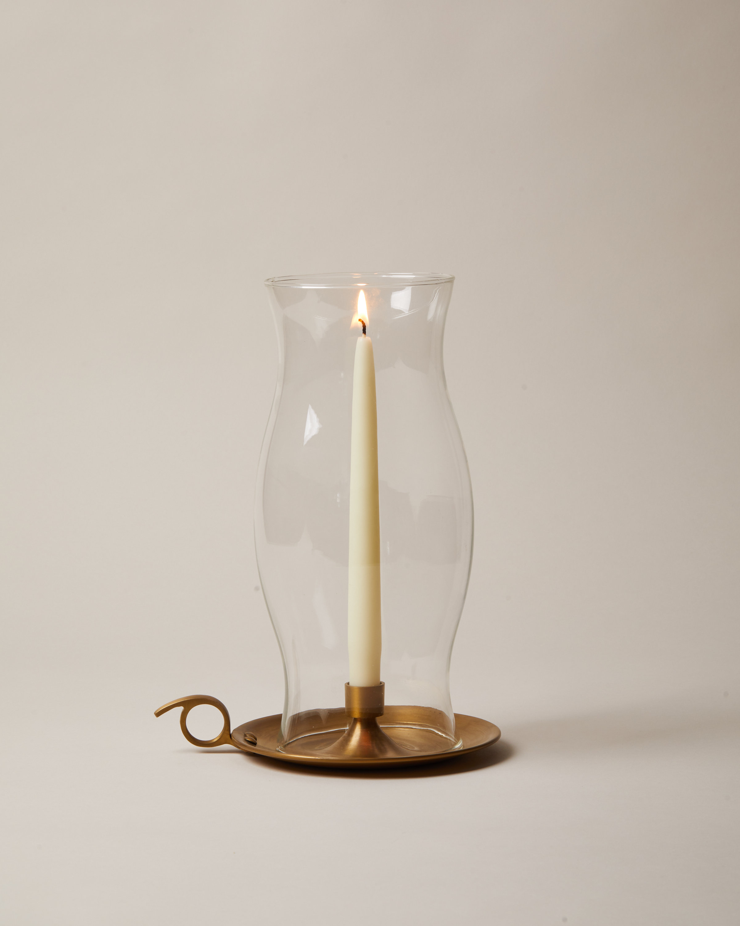 Farmhouse Pottery Windsor Taper Hurricane Gold Wayfair