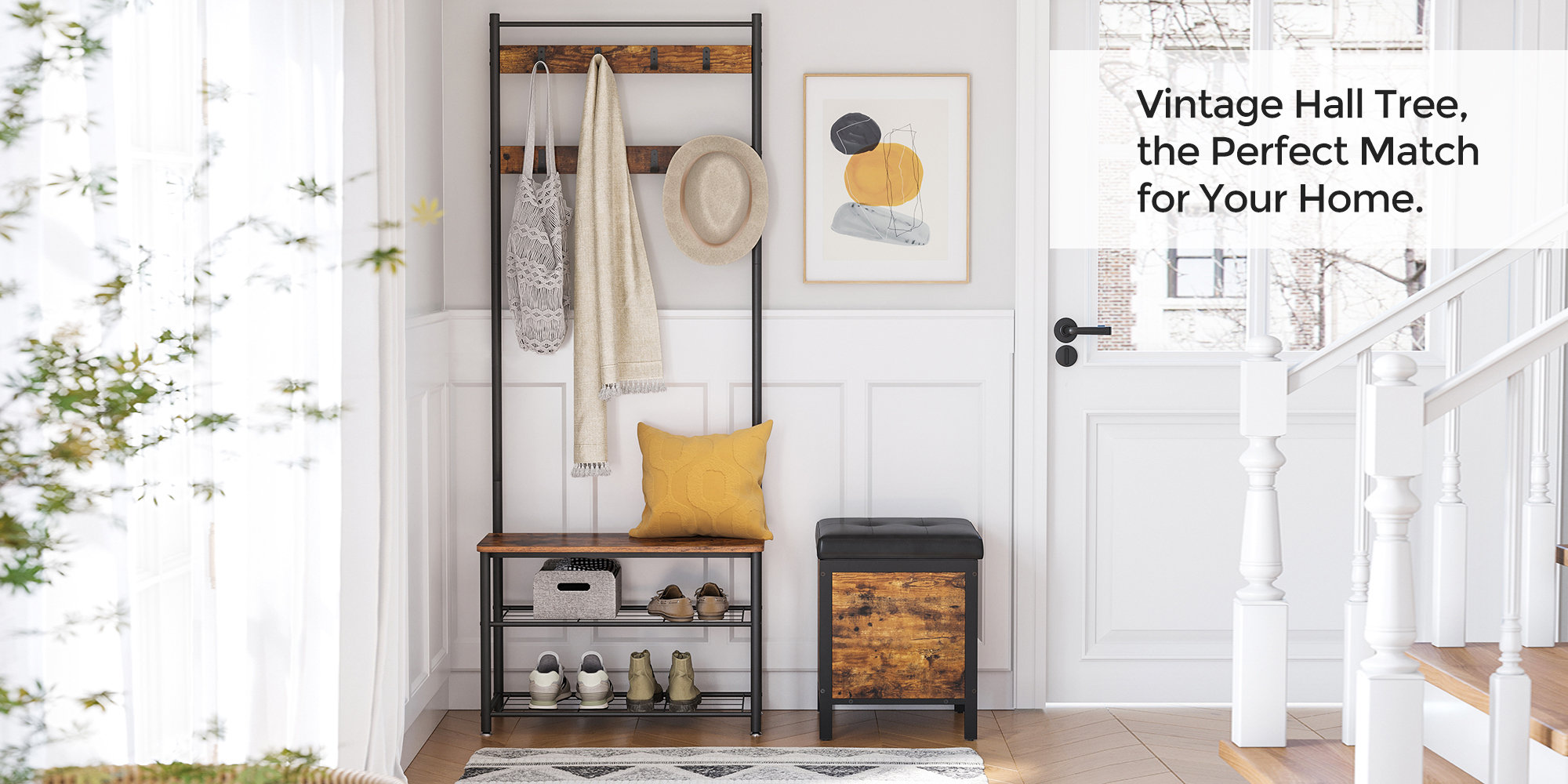 Williston Parke Hall Tree with Bench and Shoe Storage & Reviews