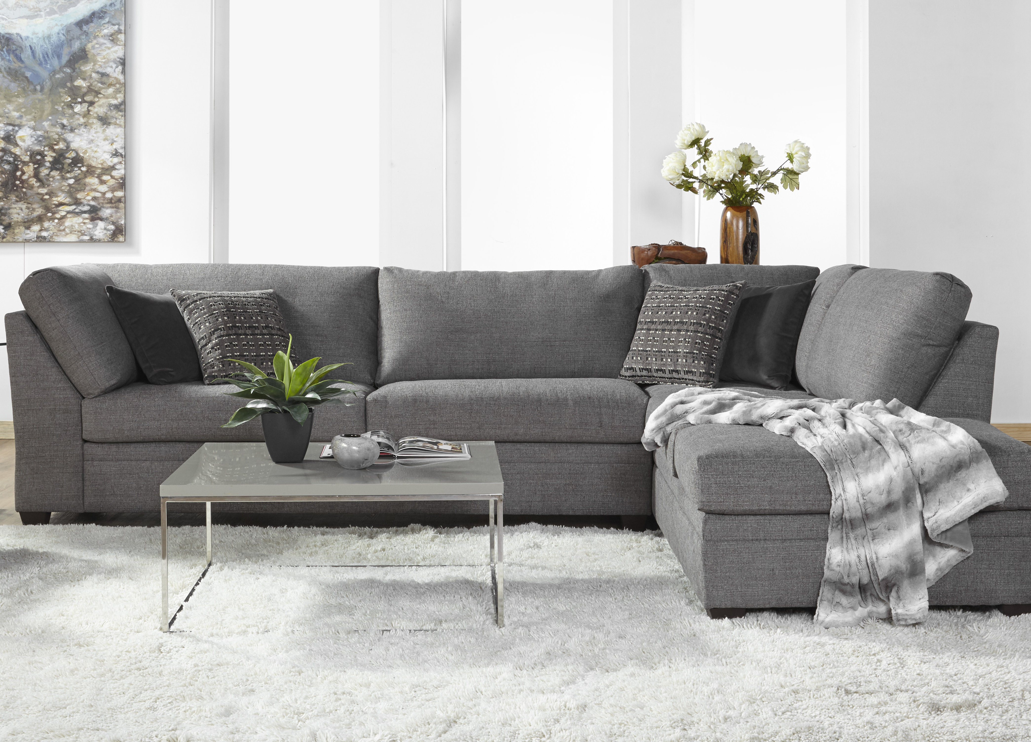 Allisson 130″ Wide Sofa & Chaise