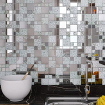 Mirrored Bronze Triangle Mosaic Wall Tiles Several Sizes Available 
