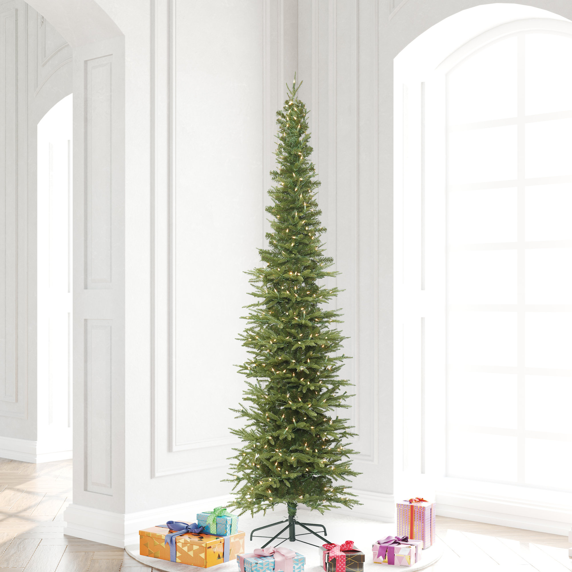 The Holiday Aisle® Bixley Fir Christmas Artificial Tree & Reviews Wayfair