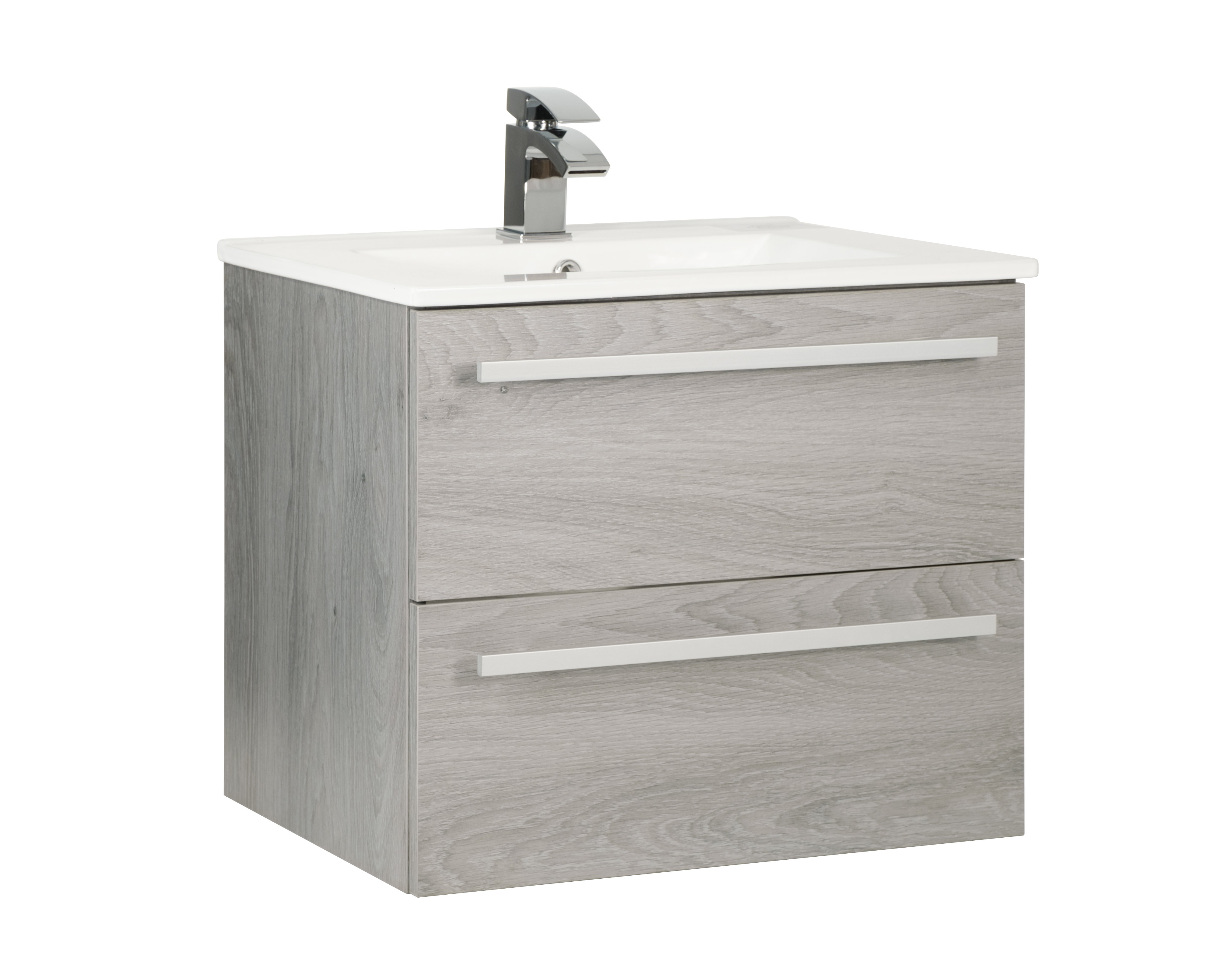 KVit Purity 600Mm 2 Drawer Wall Mounted Vanity Unit Wayfair.co.uk