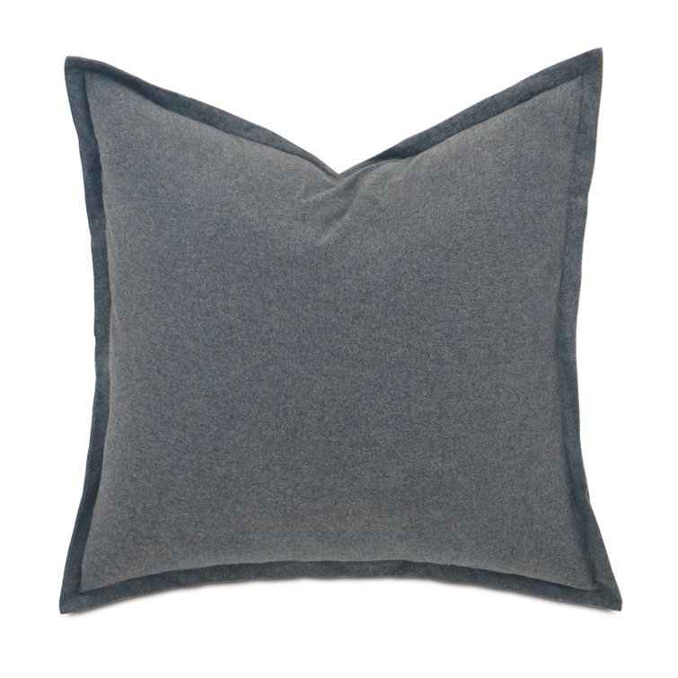 white flannel euro sham