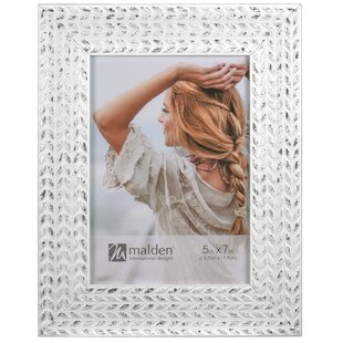 4x6 Platinum Malden International Designs Metro Silver Picture Frame 6 Pack