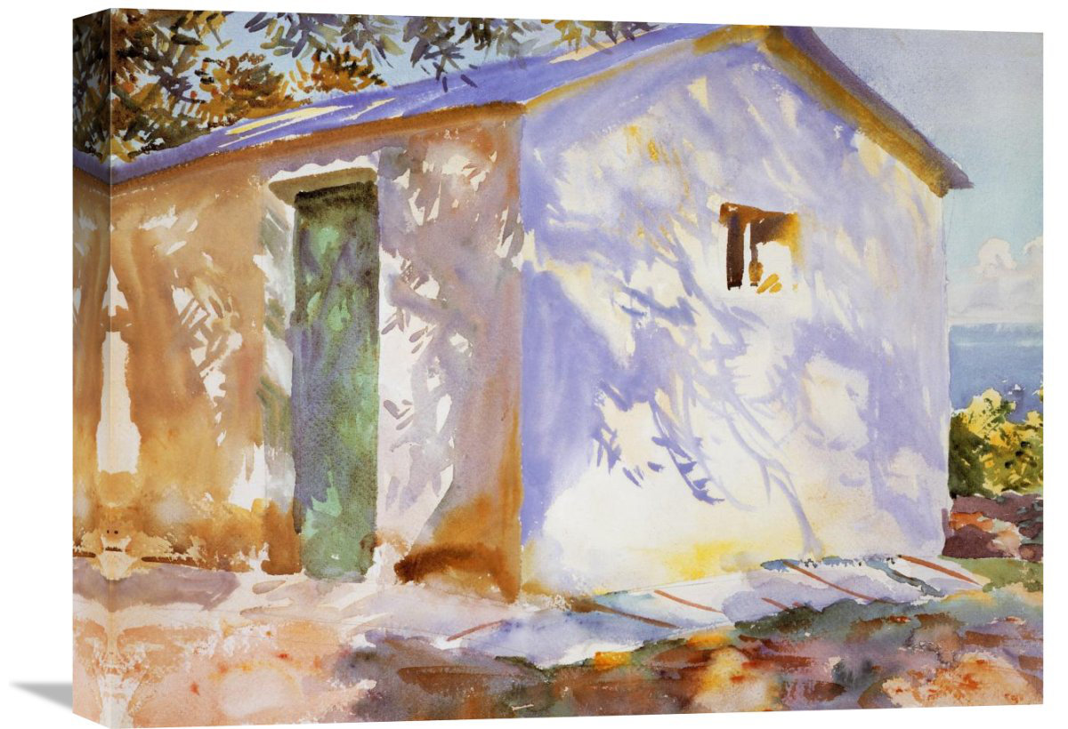 Vault W Artwork Corfu, Lights And Shadows by John Singer Sargent Print on Canvas Wayfair
