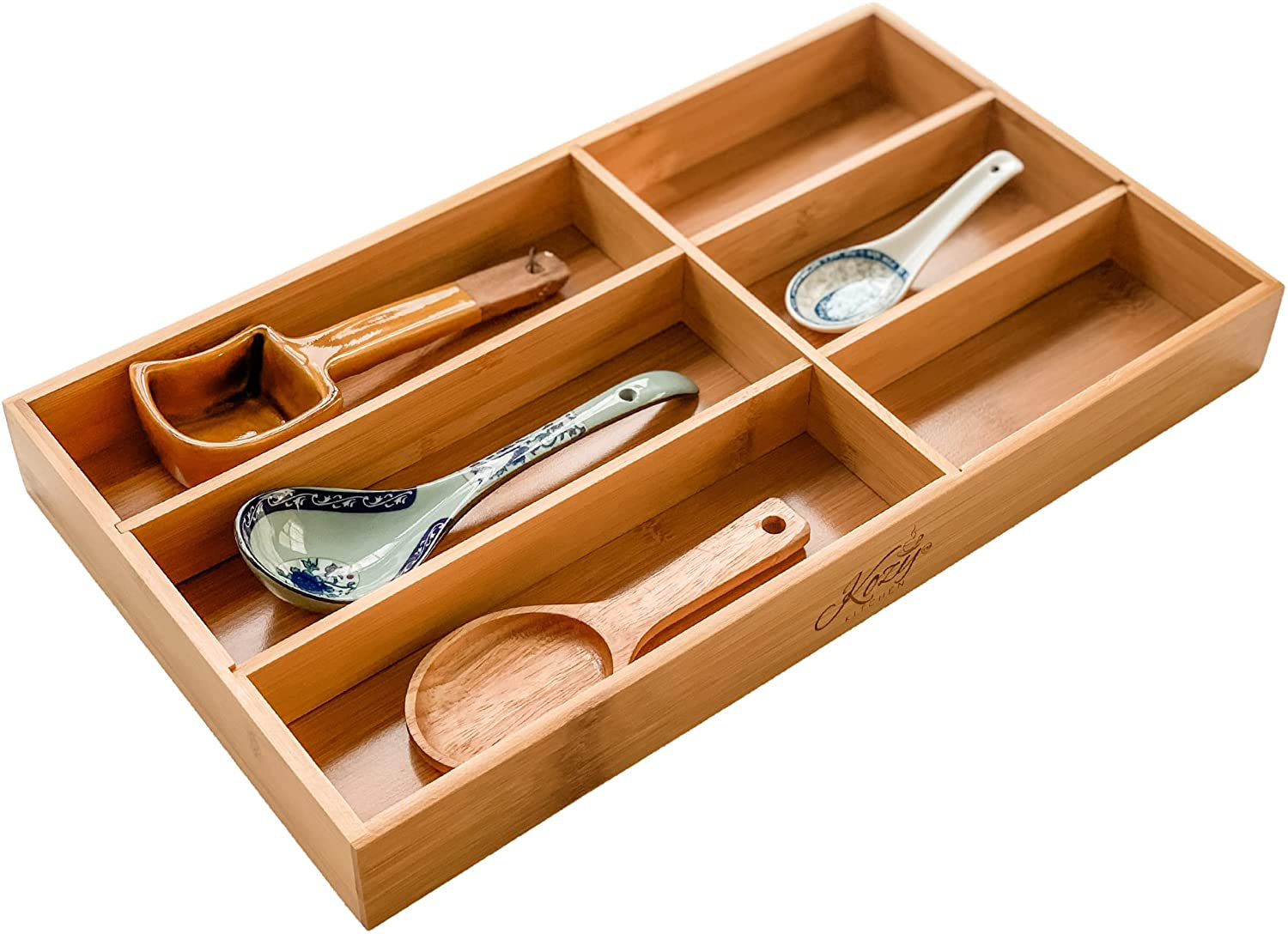 Rebrilliant Urgeon Flatware & Kitchen Utensils Drawer Organizer Wayfair