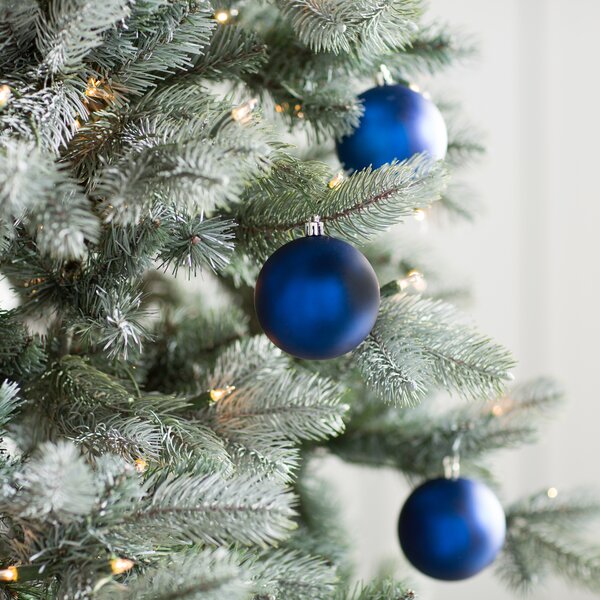 8 Aqua Turquoise Glitter Shatter Resistant Angel Christmas Ornament Decoration 