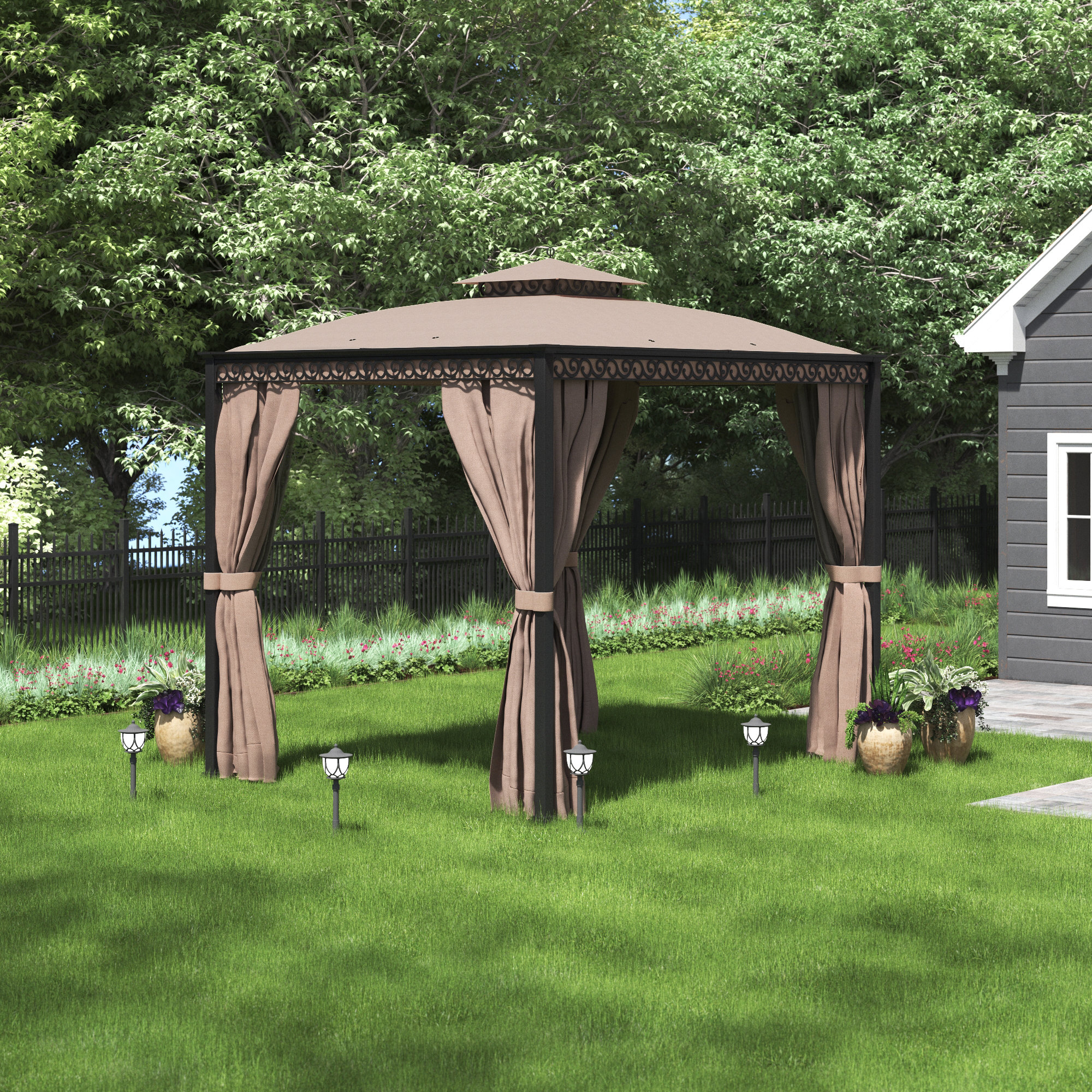 Steel Patio Gazebo 