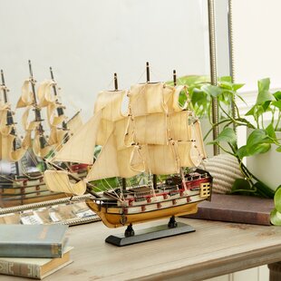Handmade Built Wooden Model Boat New SANTA ANA Tall Ship 36" 