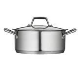 Tramontina Gourmet Tri-Ply Clad 5 Quarts qt. Stainless Steel Round ...